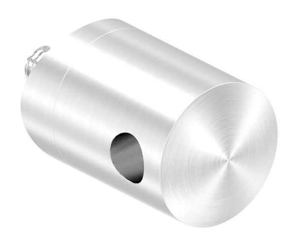Seilhalter für Zwischenpfosten | Für Seil Ø 6 mm | Anschluss Ø 42,4 mm | V2A