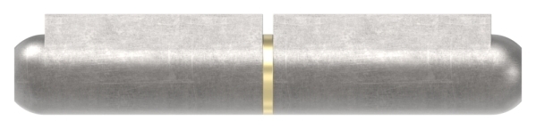 Anschweissband mit Messingring und -stift- Laenge- 100mm-88-1156515-ST.100