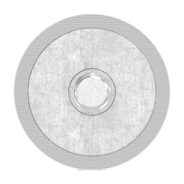 Querstabhalter V2A Edelstahl – Stossverbinder mit Bohrung Ø 12-5 mm fuer FLACHen Anschluss inkl- Schraube M6 -Handlaufhalter-Buegel Befestigung-88-1150535-240.00