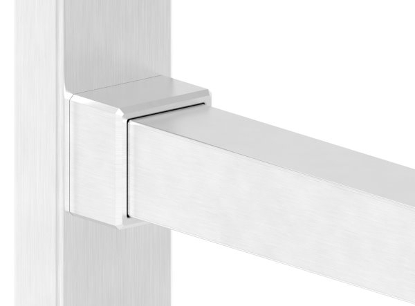 Wandbefestigung für Quadratrohr 40 x 40mm