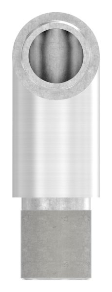Eckbogen 90°, für Rundrohr Ø 21,3x2,0 mm V2A