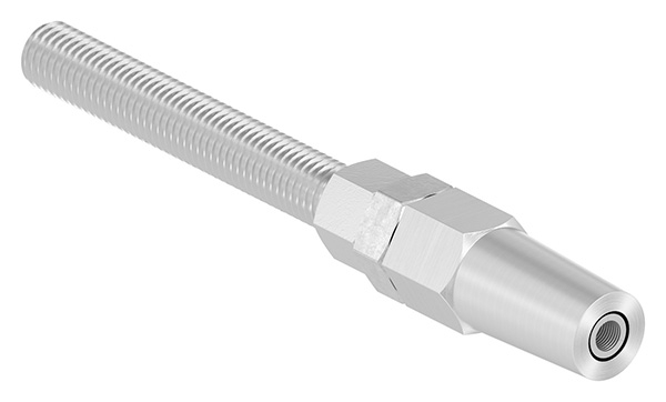 Gewindeterminal zur Selbstmontage | Für Seil Ø 6 mm | V4A