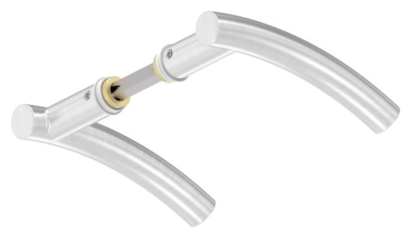 V2A Türdrückerpaar inklusive 8 mm Drückerstift
