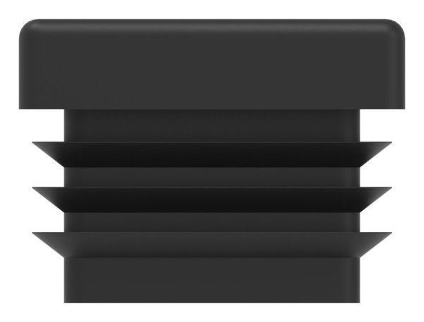 Kunststoffkappe Kunststoff fuer Quadratrohr 30 x 30 mm mit M10 Gewinde schwarz-88-11178-30X30.M10