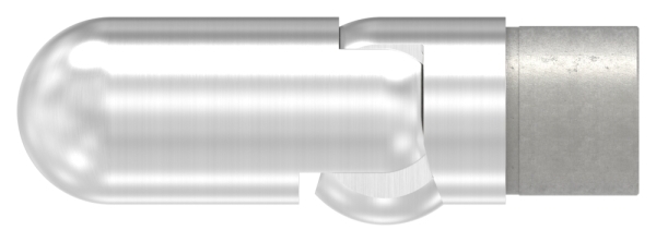 Gelenkstueck V2A fuer Rohr Ø 42-4 x 2-0 mm links geschliffen zum Stecken-88-1156258-320.L