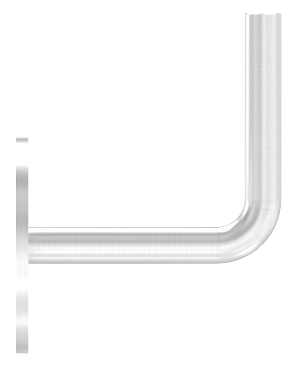 Handlaufhalter mit Ronde 70x4 mm zum Anschweißen V2A