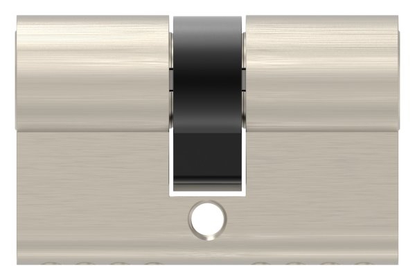 Zylinder Edelstahloptik 50 mm mit 3 Schlüssel