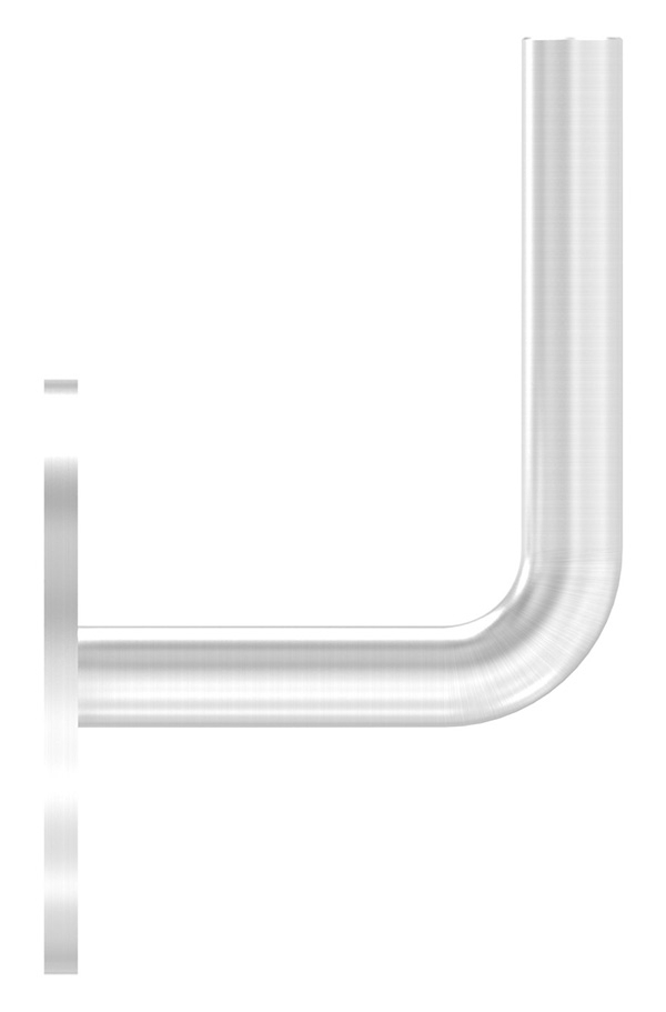 Handlaufhalter mit Ronde 70x4 mm zum Anschweißen V2A