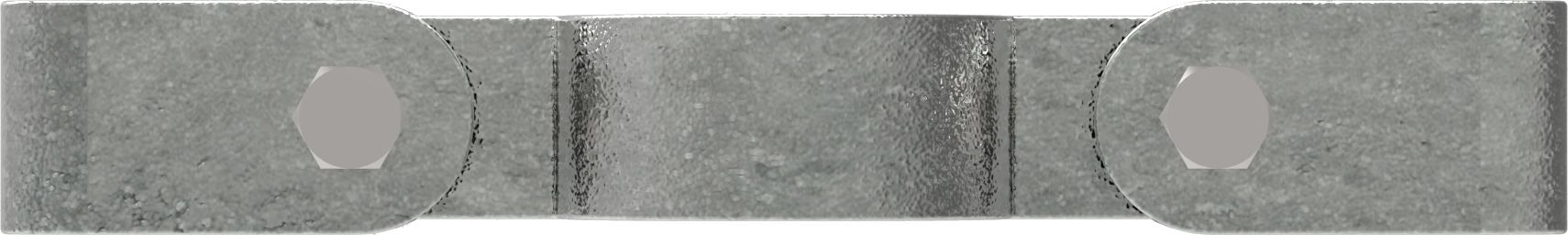 Rohrverbinder | Gitterhalter doppelt | 171E60 | 60,3 mm | 2" | Feuerverzinkt u. Elektrogalvanisiert