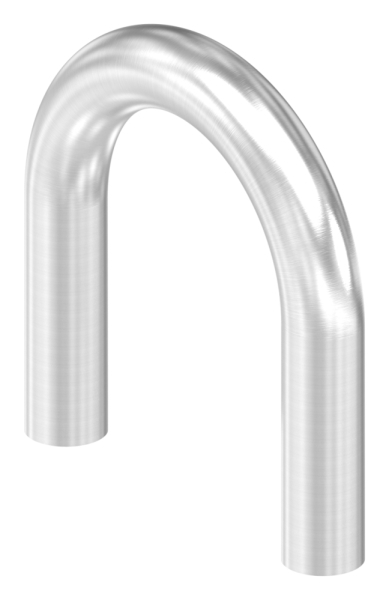 Bogen 180° zum Schweissen aus Rundrohr- Ø 42-4x2-6 mm V2A-11-3782.4