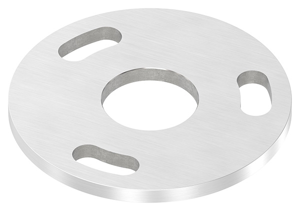 Ankerplatte Maße: Ø 100x6 mm Mittelbohrung: Ø 34 mm V2A