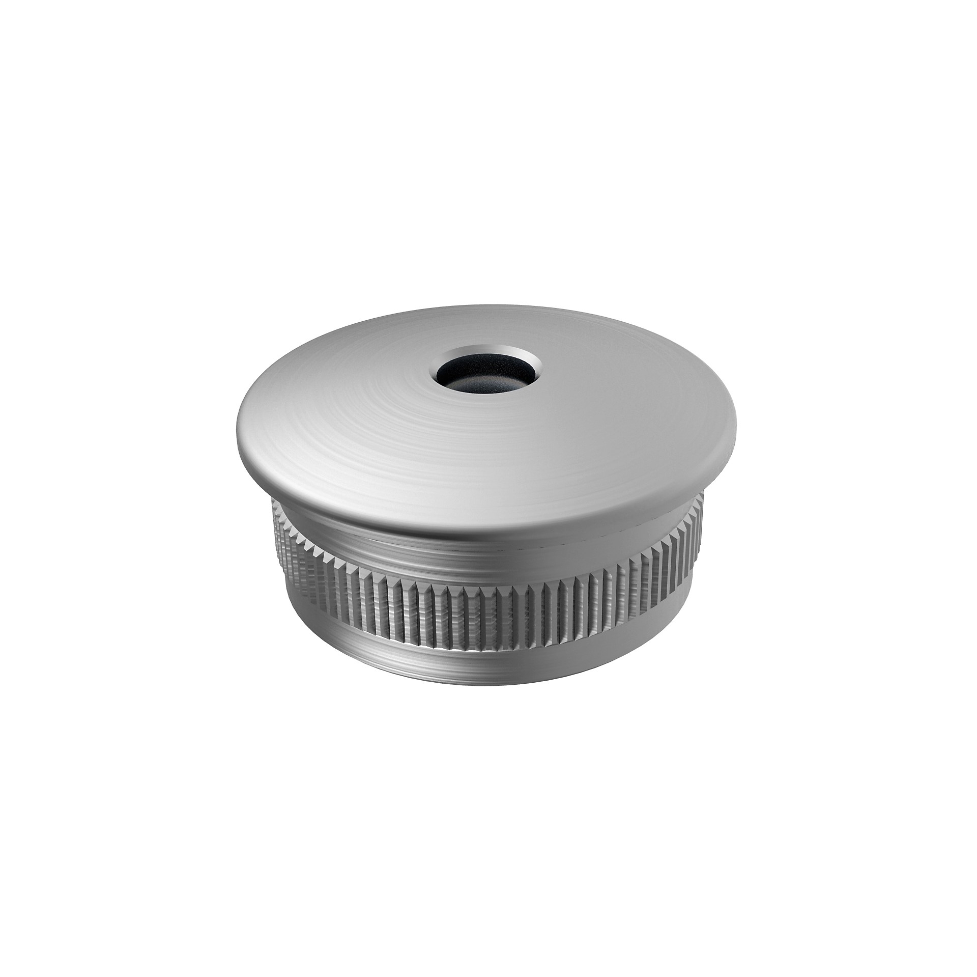 Endkappe Edelstahl AISI 304 fuer Rohr D 42-4x2-0 mm mit Gewinde M 10-89-11A5735242-A.4