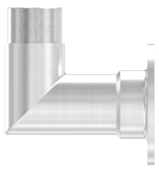Wandhalter 90°  für Rohr 42,4 x 2,0 mm | V2A
