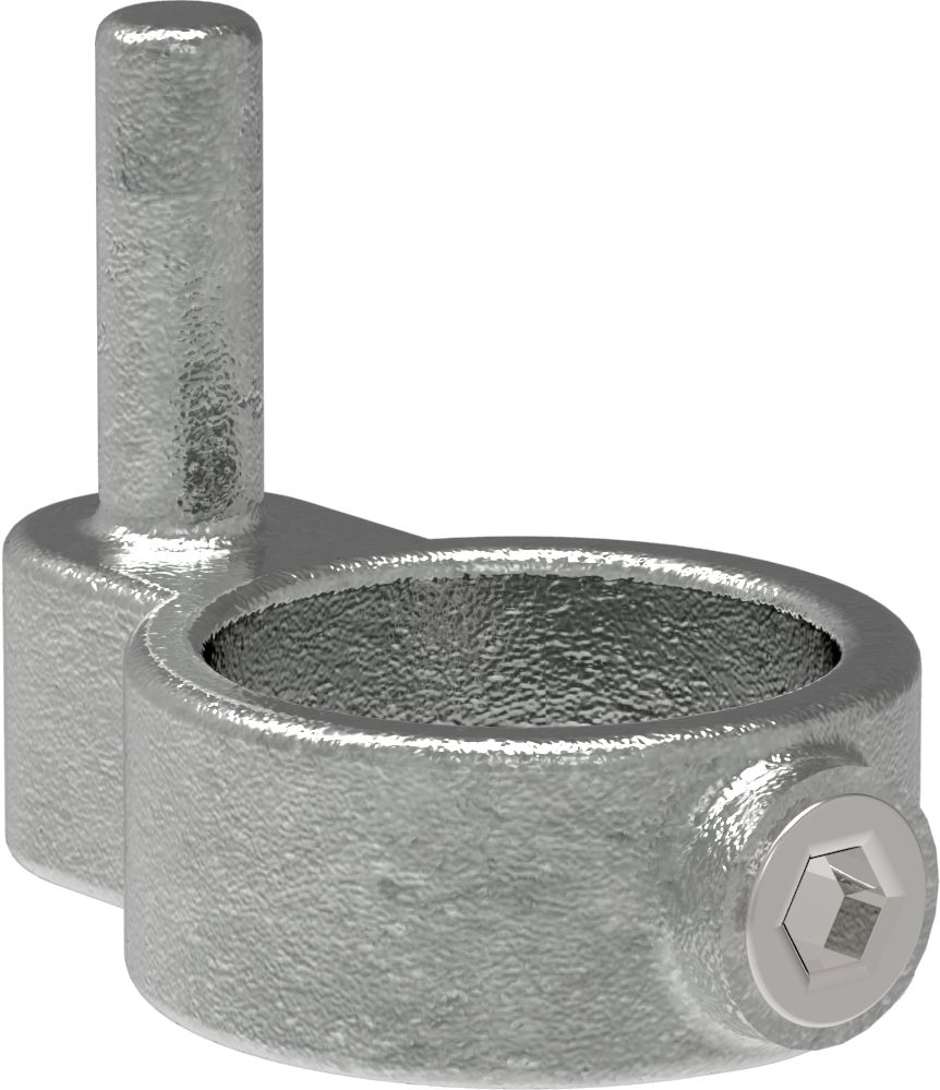 Rohrverbinder - Stellringzapfen - 140B34 - 33-7 mm - 1- - Feuerverzinkt u. Elektrogalvanisiert-140B34