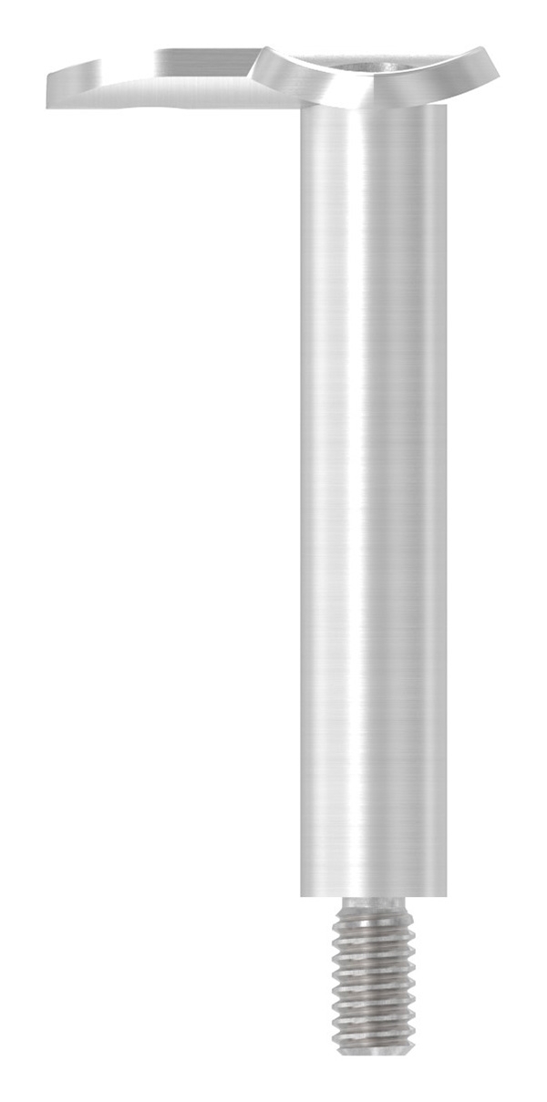 Stift mit Halteplatte 90° Anschluss: Ø 42,4 mm V2A