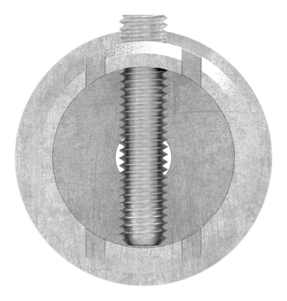 Steckfitting 90° V2A fuer Rohr Ø 42-4 mm mit Klemmschraube-11-3665.4