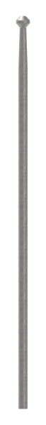 Zaunstab | Länge: 500 mm | Material Ø 12 mm | Stahl S235JR, roh