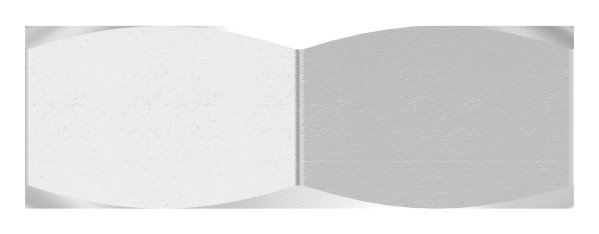 Sechskantmutter M16, flache Form, A2