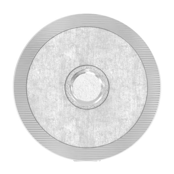 Querstabhalter V2A Edelstahl – Stossverbinder mit Bohrung Ø 12-5 mm fuer Anschluss 48-3 mm inkl- Schraube M6 -Handlaufhalter-Buegel Befestigung-88-1150535-240.48