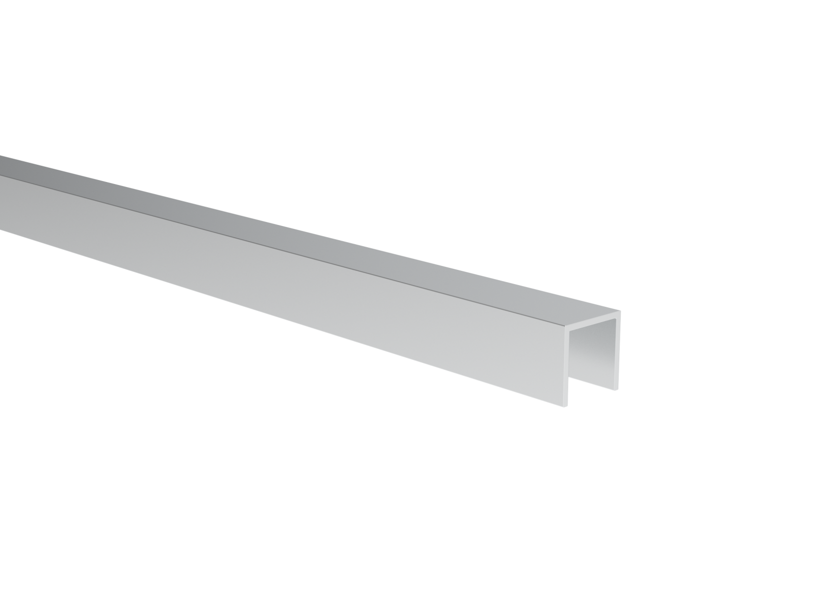 Aluminium U-Profil 25x25x2 mm- 6000 mm- roh-89-11ALU25X25X26000-A.4