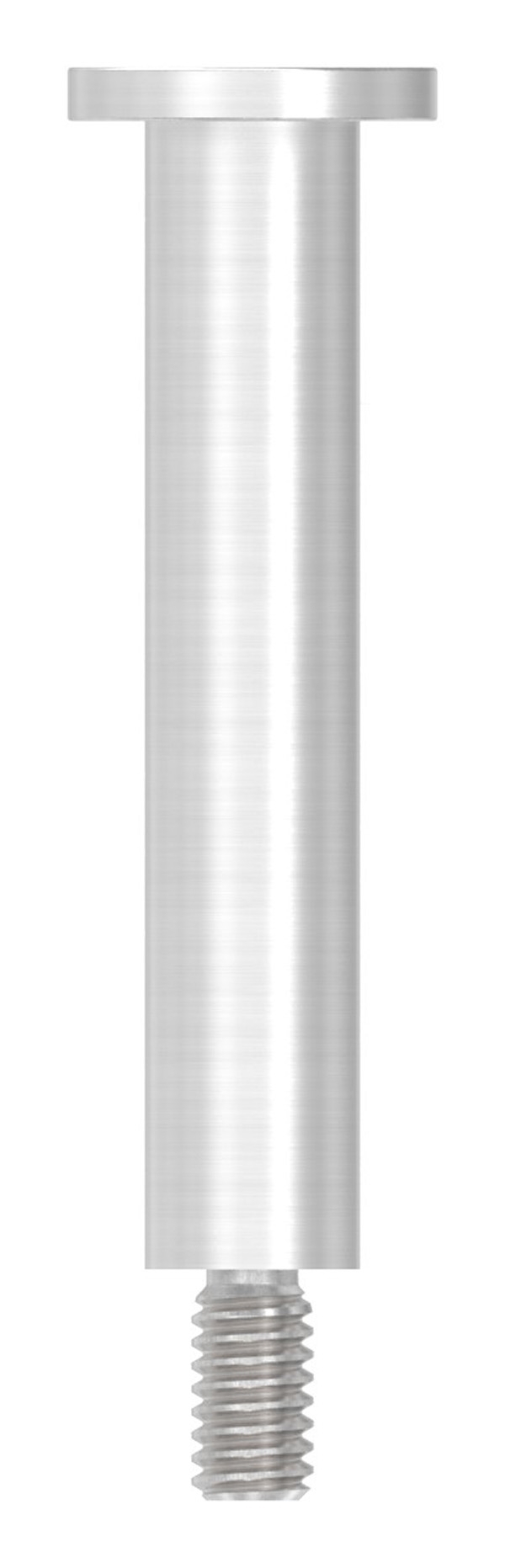 Stift mit Halteplatte Anschluss: flach V2A