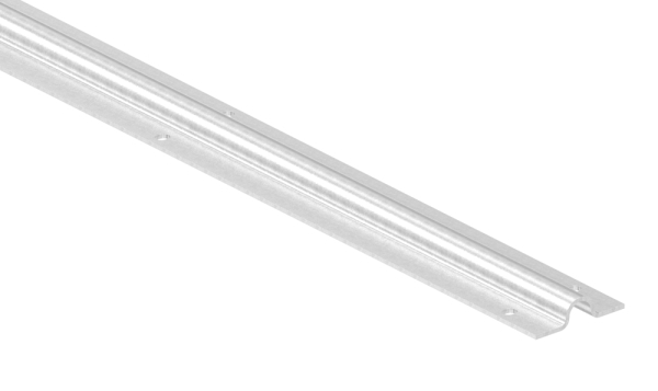 Laufschiene Edelstahl V4A Ø 19 mm- L 6000 mm zum Aufschrauben-88-1110201610-VA.V4A