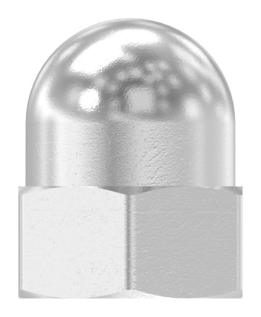 Hutmutter | Gewinde M5 | DIN 1587, A2 | V2A