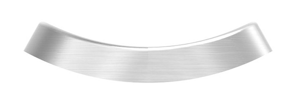 Handlaufanschlussplatte Edelstahl V2A 63x25x4 mm fuer Rohr Ø 42-4 mm mit Langloechern-88-1160182-240-LL.90