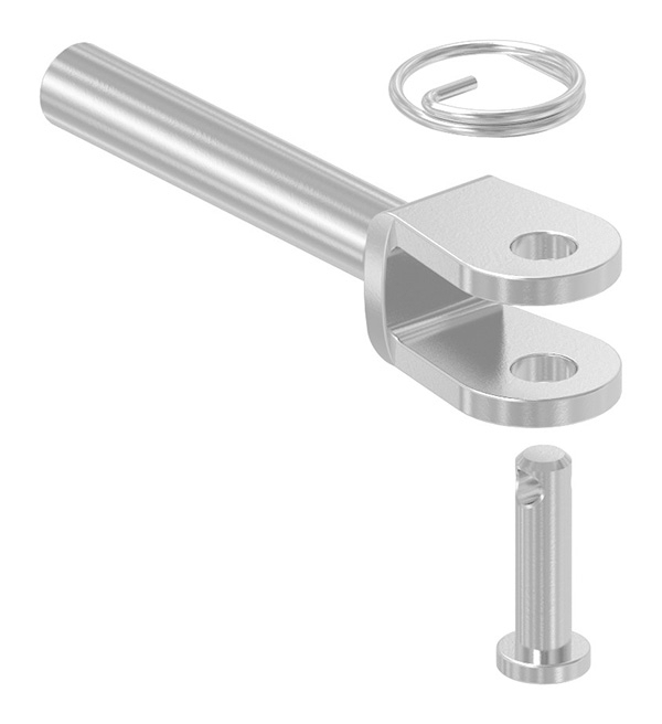 Gabelterminal Edelstahl V4A Innengewinde M4 links-88.11100057004