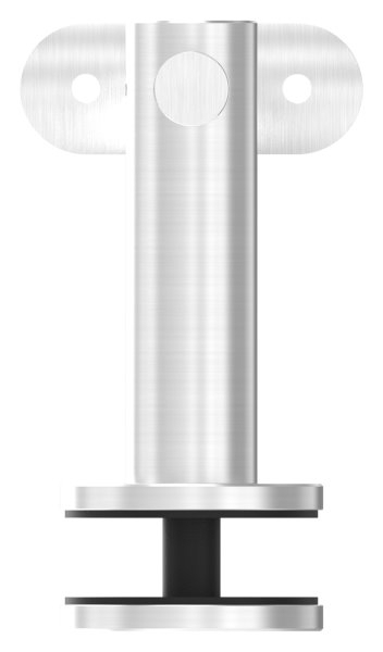 Handlaufhalter für Glas mit Halteplatte 42,4 mm V2A