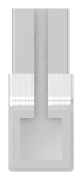 Eckverbinder Edelstahl V2A fuer Klemmprofil 20x20x1-25 mm geschliffen Korn 240-88-1155325.240