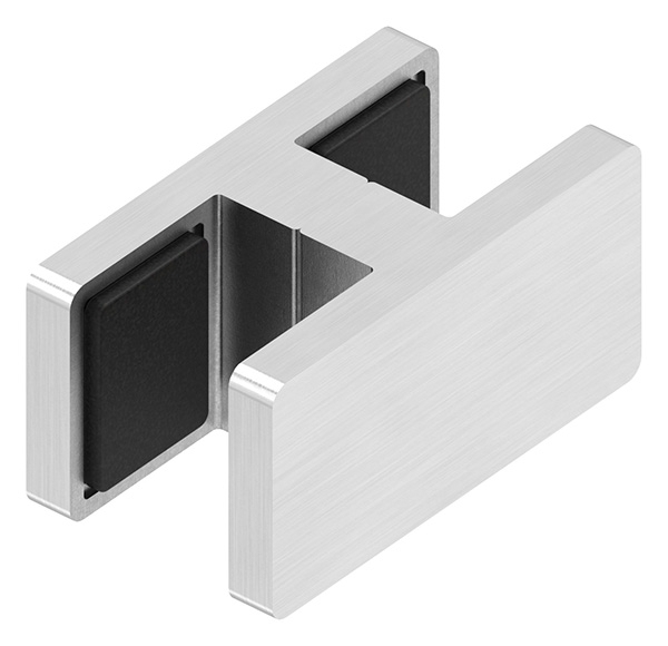 Glasklemme Doppel Glasscheibe  12,76 mm - 13,52 mm