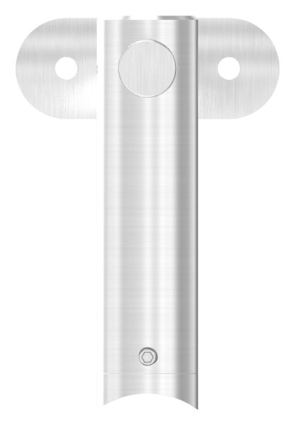 Handlaufhalter mit Gelenk und Halteplatte für Ø 42,4 mm V2A