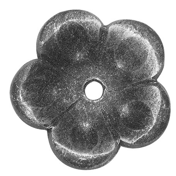 Rosette - Zierteil -  Ø 53x3 mm - Stahl -Roh- S235JR-30-2627.8