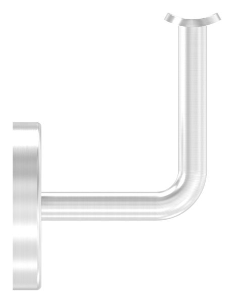 Handlaufhalter mit Halteplatte für Ø 42,4 mm V2A