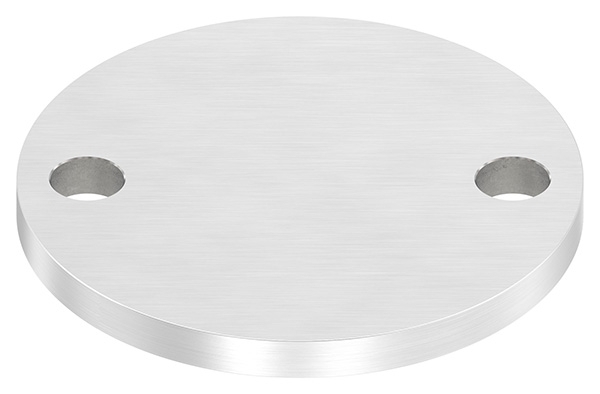 Ankerplatte | Maße: 100x8 mm | Längsschliff | V2A