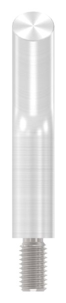 Stift | 135° gebogen | Maße: 60x12 mm | Gewinde: M8x15 mm | zum Anschweißen | V2A