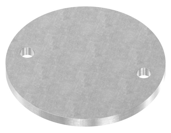Ankerplatte 120x8 mm 2 Bohrungen -  Stahl roh-30-2871-8.8