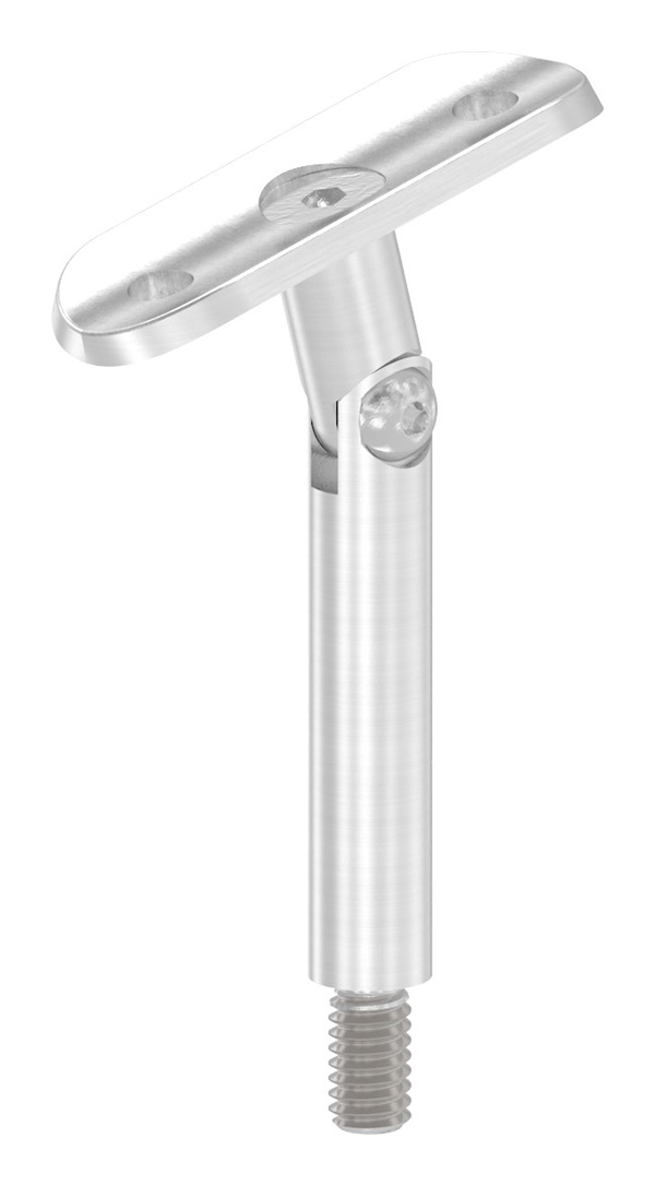 Gelenkstift Ø 12mm mit Halteplatte 42,4mm, V2A