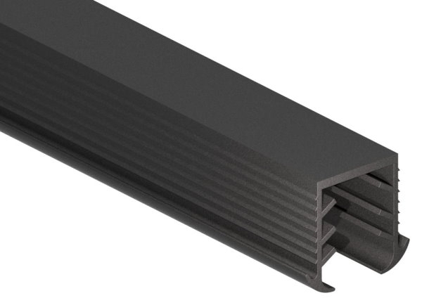 Keildichtung EPDM fuer Glas 16-76–17-52 mm- Nut 27x30 mm- L = 3000 mm-88-1160366-GU.3M