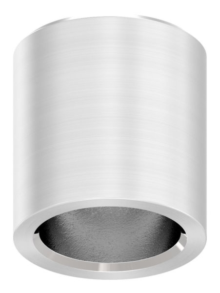 Endkappe Edelstahl V2A fuer Ø 10 mm Rundmaterial flach zum Kleben-11-4010.4