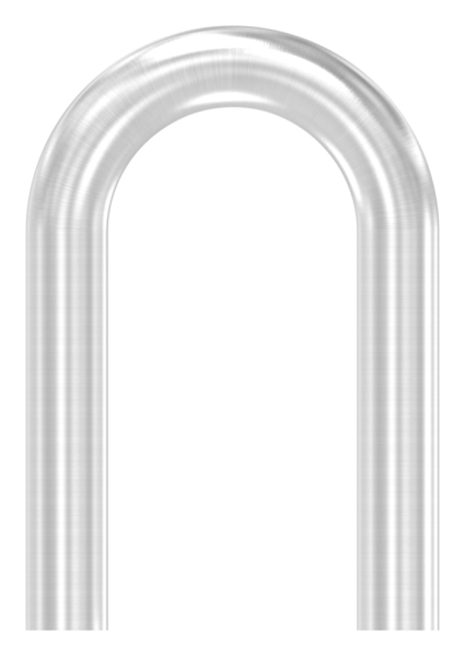 Bogen 180° | zum Schweißen | aus Rundrohr: Ø 26,9x2,0 mm | V2A