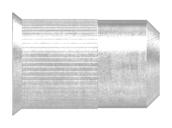 Blind-Einnietmutter, V2A, M4/Loch 6mm
