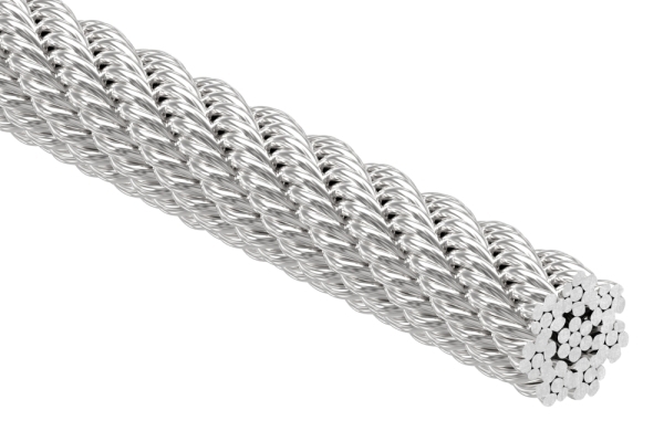 Edelstahlseil Edelstahl V4A Ø 8 mm L = 25 m 7x7-88-11101000008.25M