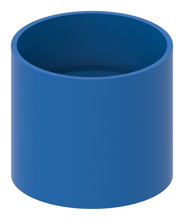 Bohrlehre fuer Holzhandlauf Ø 42 mm- blau lackiert-88-1150606.240