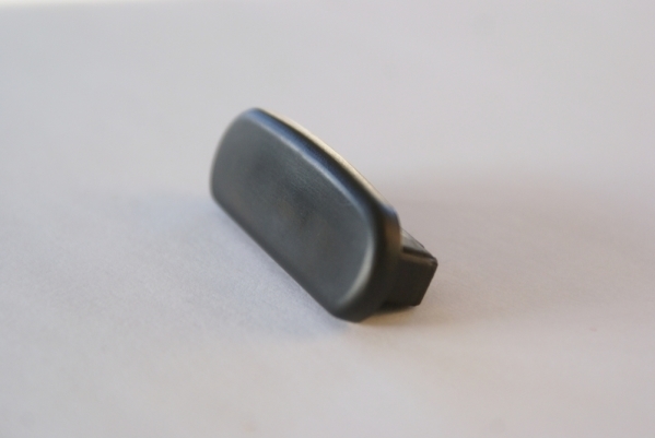 Endkappe Kunststoff fuer Handlauf 40 x 8 mm schwarz-88-11EK-F408.001