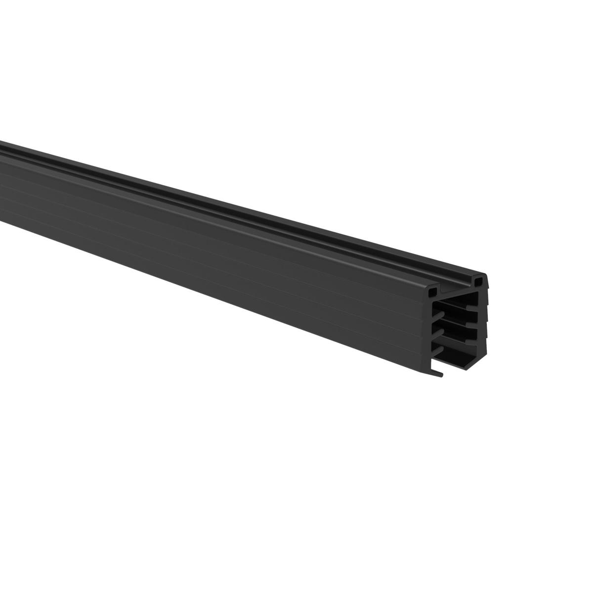 Nutrohr Dichtungsprofil EPDM Glas 16-17-5 mm L 2500 mm Schwarz-89-11A195042162500-A.4