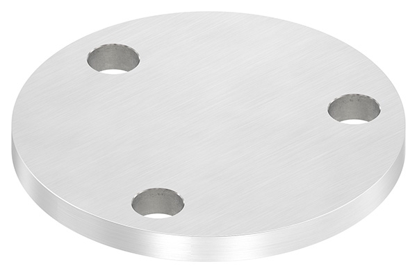 Ankerplatte | Maße: 100x8 mm | Längsschliff | V2A