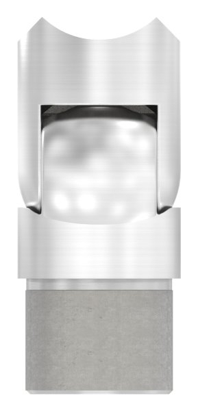 Gelenkstueck V2A fuer Rohr Ø 42-4 x 2-0 mm zum Anschrauben geschliffen K240-88-1156257-320.42
