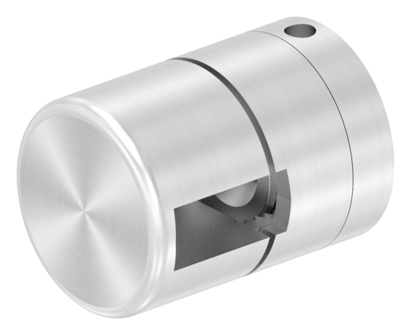 BRENK-fix® Grundhalter für Flachstäbe 20 x 8mm, ALU
